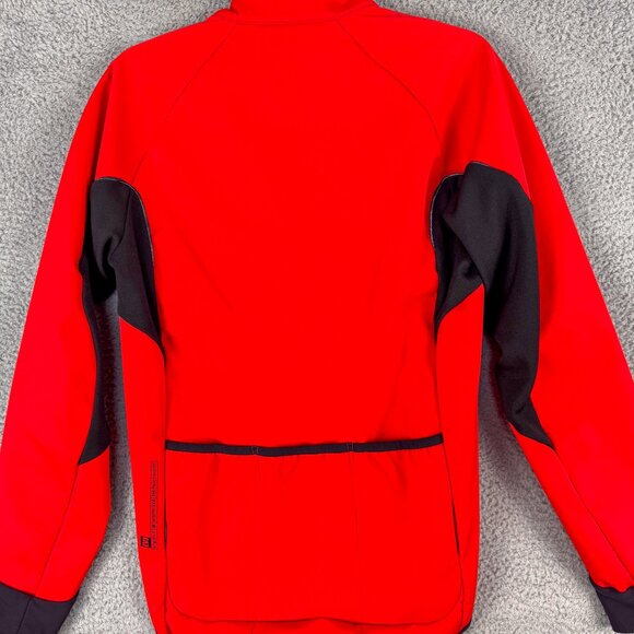 Mavic Cycling Jacket Mens Medium Red Black Thermo Lined Bicycle Road Race Bike - Picture 7 of 16